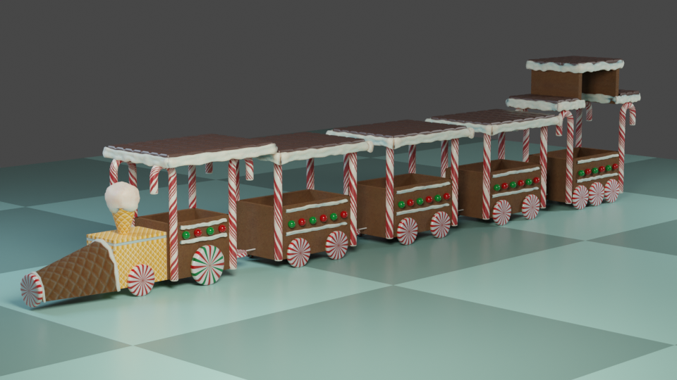 Gingerbread Train preview image 2